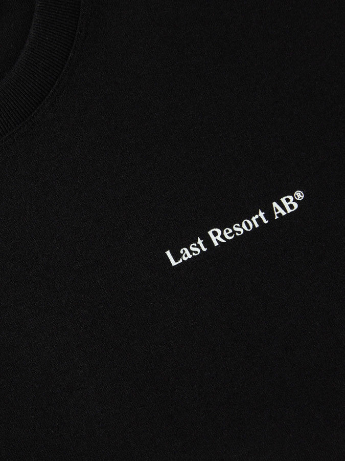 Last Resort Spring 2024 Atlas Monogram T-Shirt | BLACK/WHITE