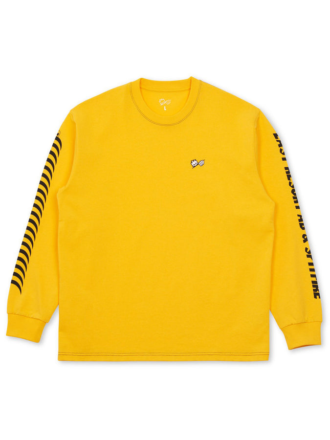 Last Resort AB x Spitfire Yellow Long Sleeve T-Shirt Holiday 2023 |  YELLOW