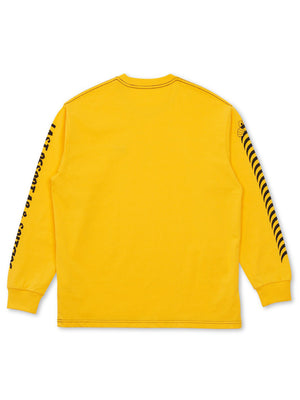 Last Resort AB x Spitfire Yellow Long Sleeve T-Shirt Holiday 2023