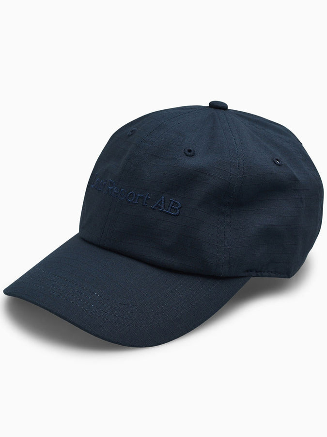 Last Resort Script Logo Soft Peak Hat | DEEP BLUE