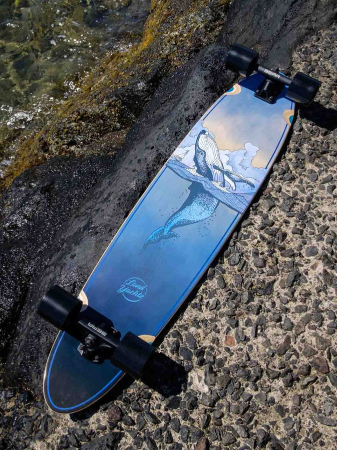 Landyachtz Big Dipper Breach 9.48 X 42.2'' Complete Longboard | BLUE