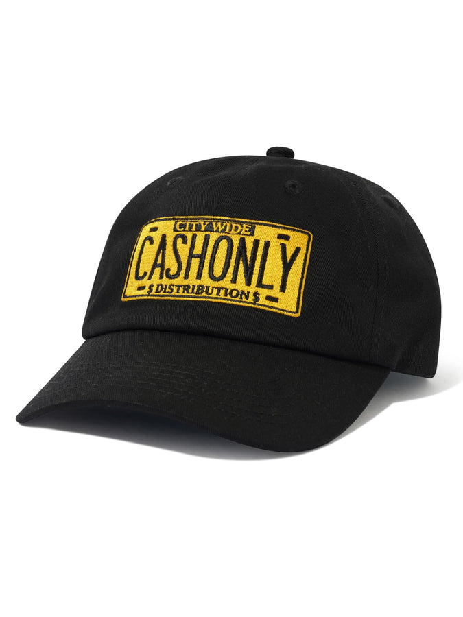 Cash Only License Plate Hat 2025 | BLACK