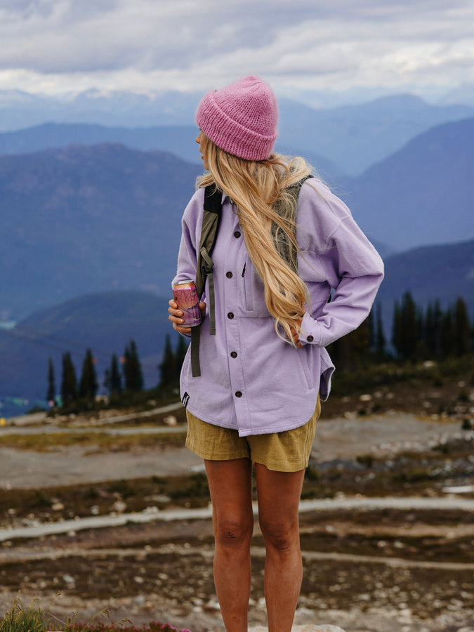 Notice The Reckless Lilac Shacket Jacket Spring 2026 | LILAC