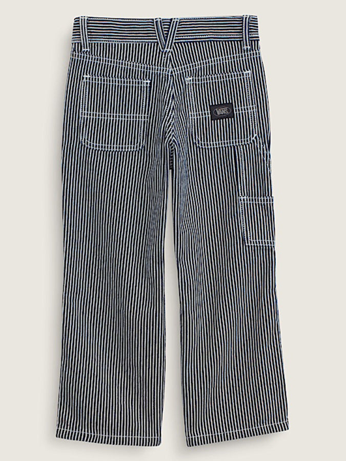 Vans Drill Chore Loose Stripe Pants (Kids 2-7) Fall 2026 | INDIGO (IND)