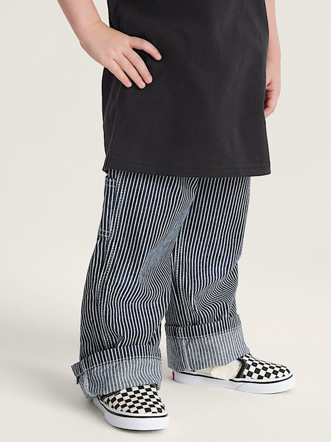 Vans Drill Chore Loose Stripe Pants (Kids 2-7) Fall 2026 | INDIGO (IND)