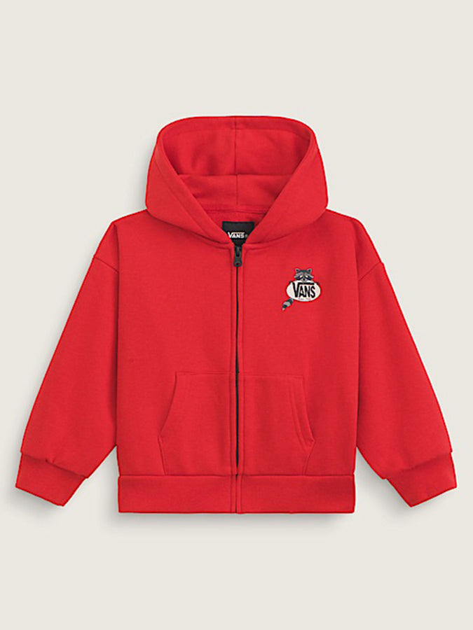 Vans Dumpster Racoon Zip Hoodie Fall 2026 | RACING RED (IZQ)