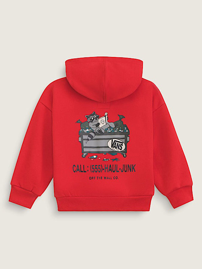 Vans Dumpster Racoon Zip Hoodie Fall 2026 | RACING RED (IZQ)
