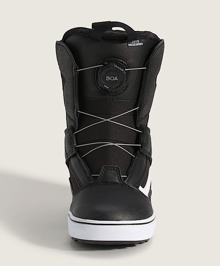 Vans Juvie Linerless Black/White Snowboard Boots 2026 | BLACK/WHITE (BA2)