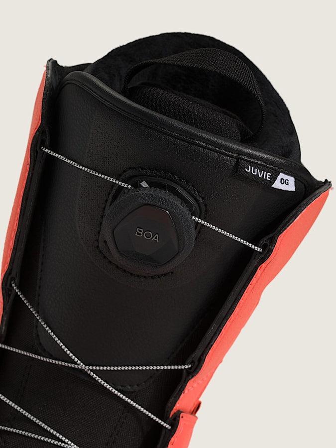 Vans Juvie OG Orange/Black Snowboard Boots 2026 | ORANGE/BLACK (ORB)