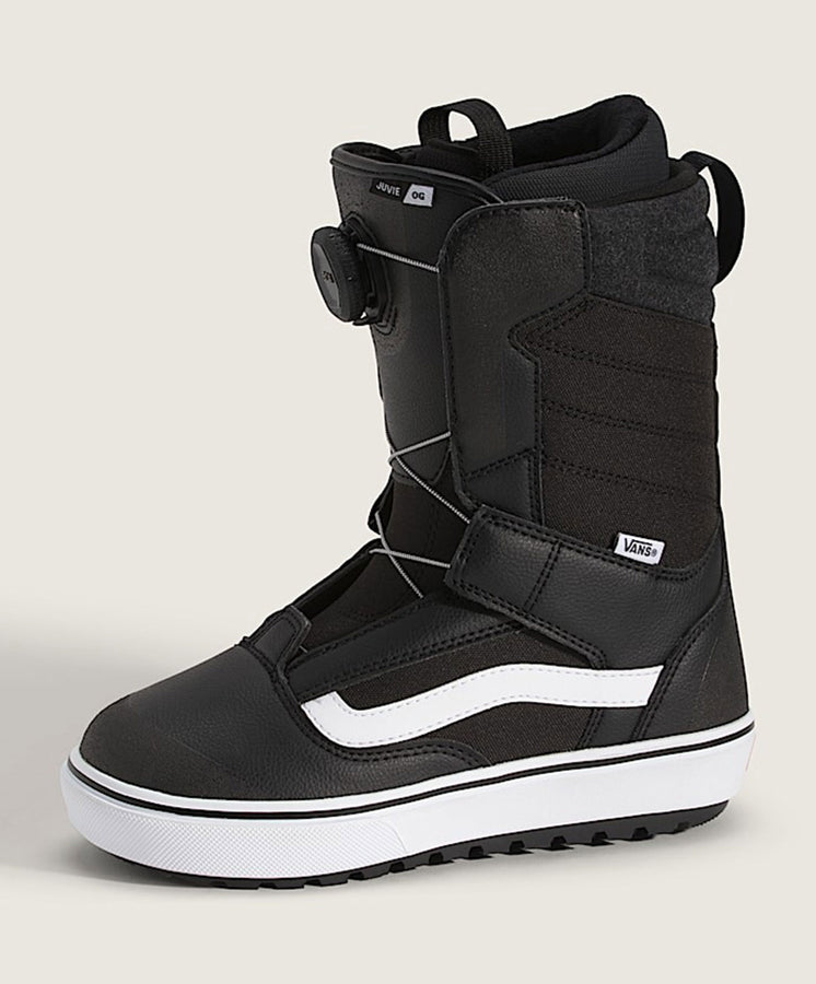 Vans Juvie OG Black/White Snowboard Boots 2026 | BLACK/WHITE (BA2)