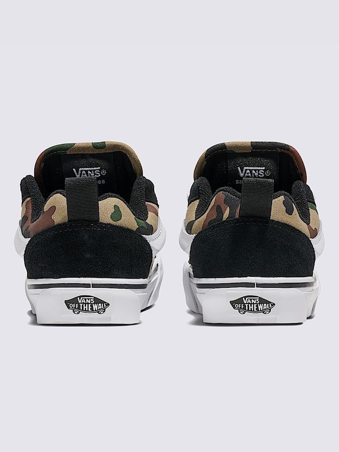 Vans Knu School Black Camo/Green Shoes Fall 2025 | CAMO BLACK/GREEN (YJ7)