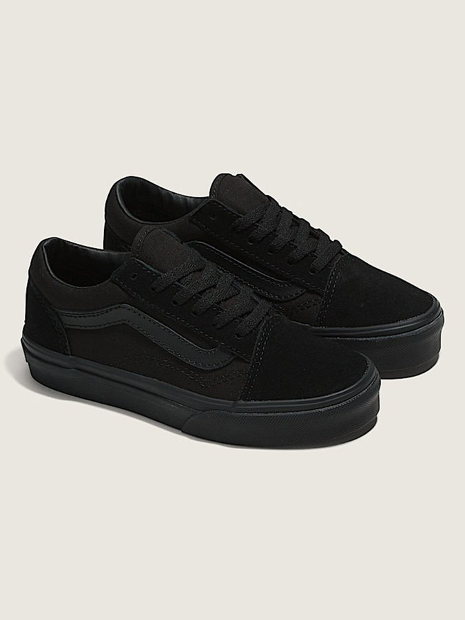 Vans Old Skool Black/Black Shoes Spring 2026 | BLACK/BLACK (ENR)