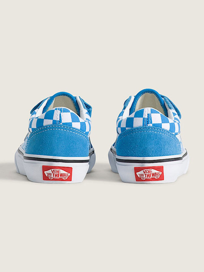 Skool V Color Theory Bright Azure Checkerboard Shoes Spring 2026 | BRIGHT AZURE (FNM)