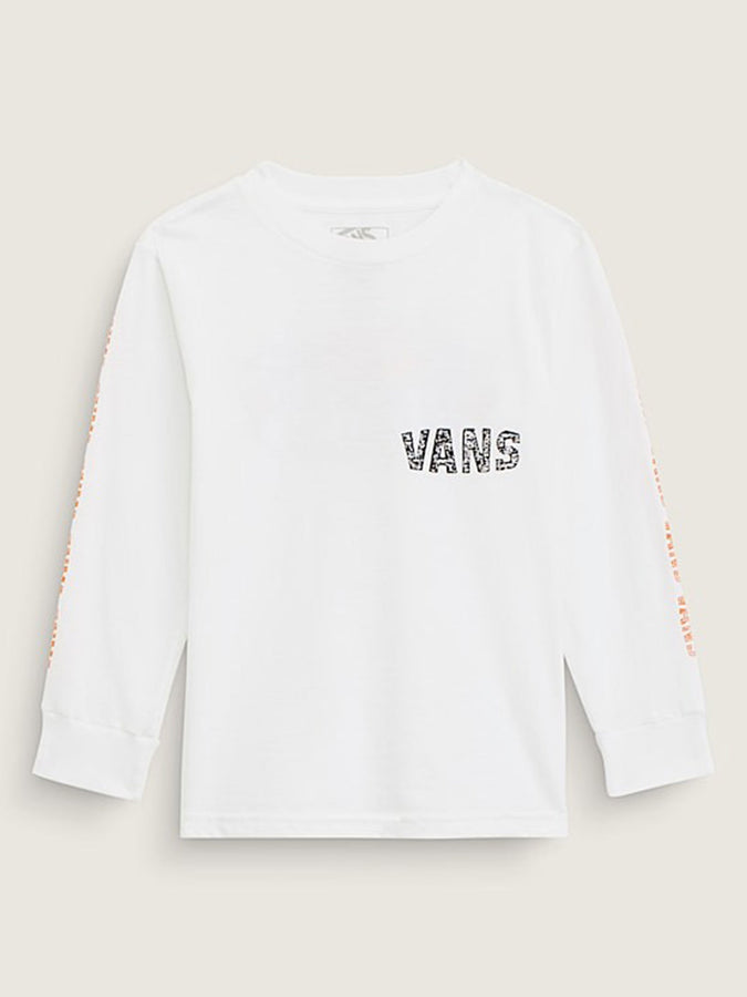 Vans Racing Flames Long Sleeve T-Shirt Spring 2026 | WHITE (WHT)