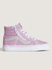 Vans Sk8-Hi Reissue Side Zip Glttr Lilac Mist Shoes Fall 2025