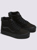 Vans Sk8-Hi Zip Pop Check Black/Black Shoes