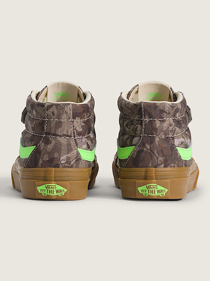Vans Sk8-Mid Reissue V Camo Green Gecko Shoes Spring 2026 | CAMO GREEN GECKO (YSC)