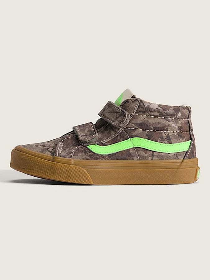 Vans Sk8-Mid Reissue V Camo Green Gecko Shoes Spring 2026 | CAMO GREEN GECKO (YSC)