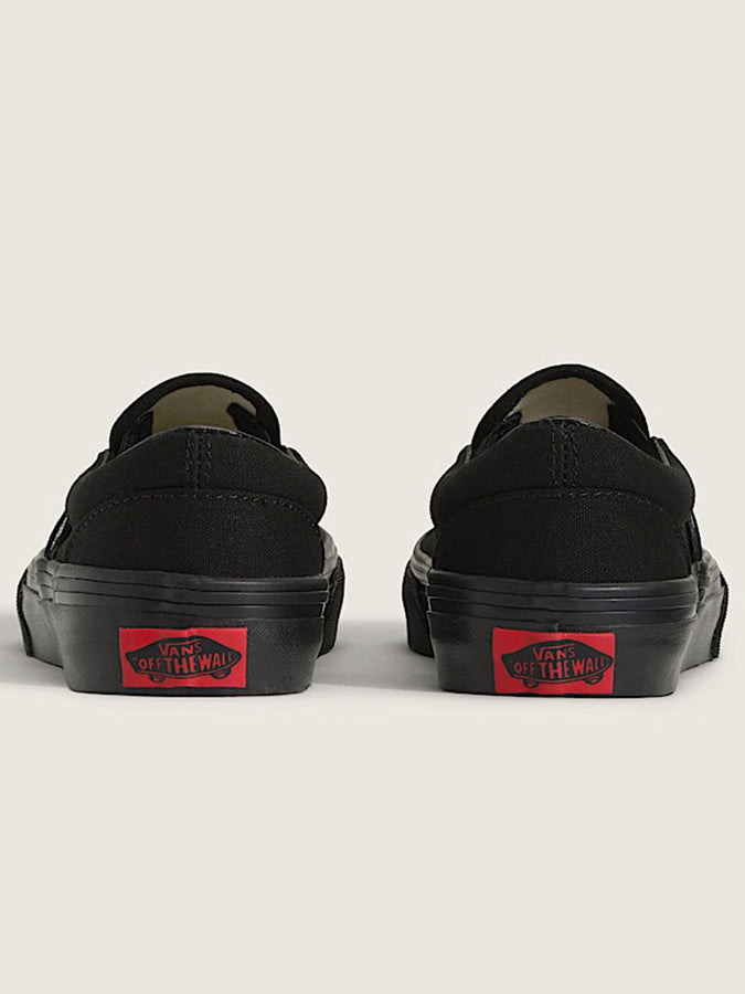 Vans Classic Slip-On Black/Black Shoes | BLACK/BLACK (ENR)