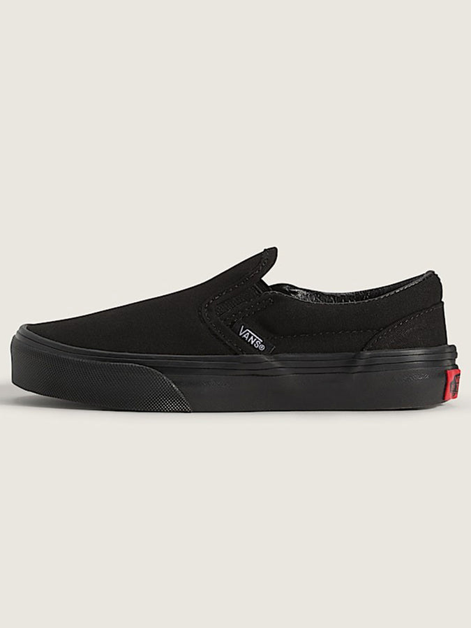 Vans Classic Slip-On Black/Black Shoes | BLACK/BLACK (ENR)