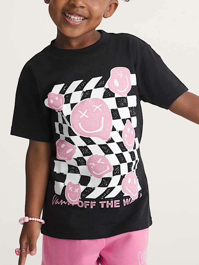 Vans Twisted Joy T-Shirt (Kids 2-7) Summer 2026 | BLACK (BLK)