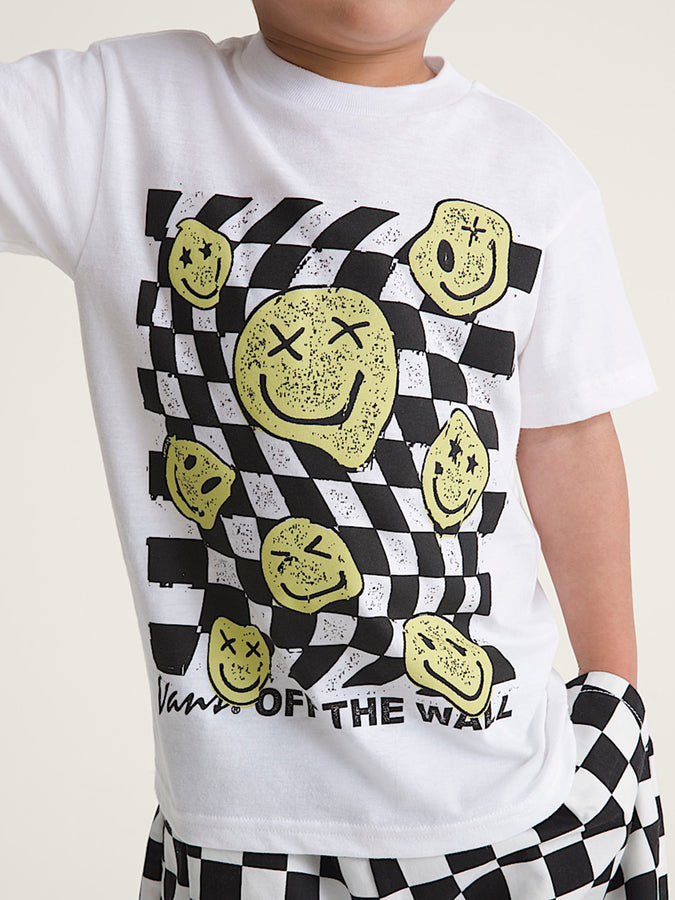 Vans Twisted Joy T-Shirt (Kids 2-7) Summer 2026 | WHITE (WHT)