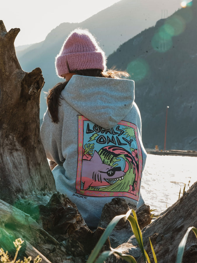 Notice The Reckless Locals Only Hoodie Summer 2026 | GREY MIX