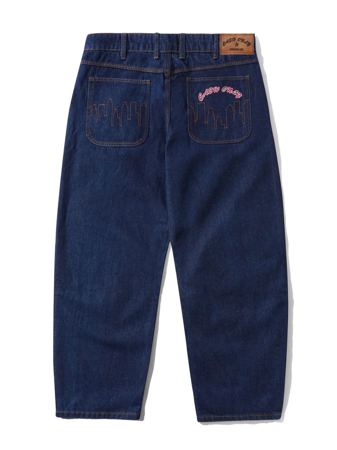 Cash Only Logo Baggy Jeans Spring 2026 | RAW INDIGO