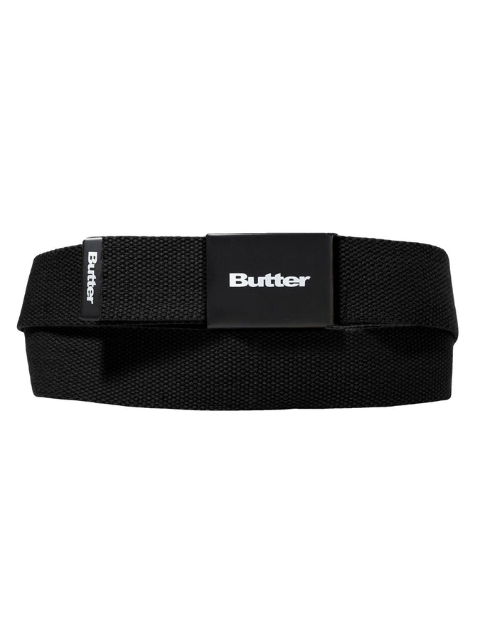 Butter Goods Logo Woven Belt | BLACK