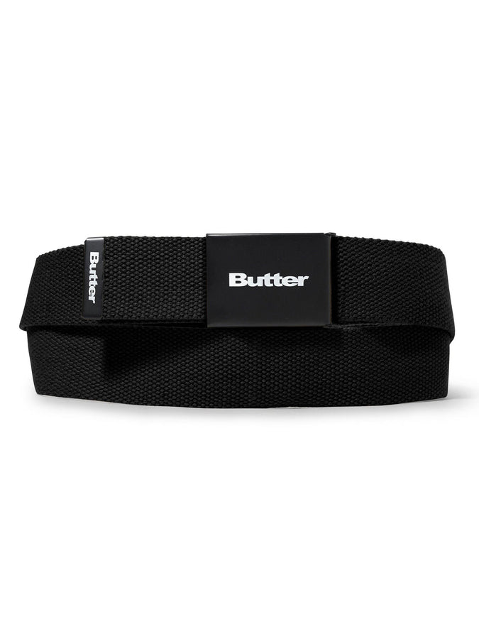 Butter Goods Logo Woven Belt | BLACK