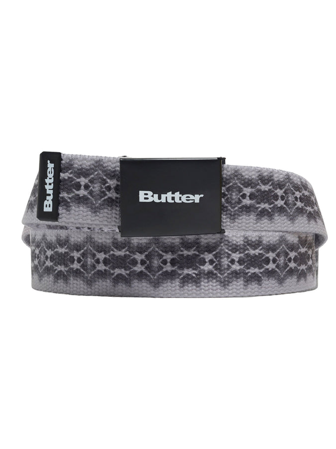 Butter Goods Logo Woven Belt | GREY