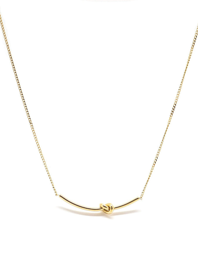 Salty Cali Knot Necklace | GOLD