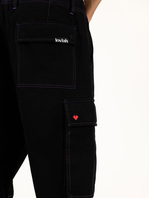 Loviah Denim Cargo Pants Fall 2023 | EMPIRE