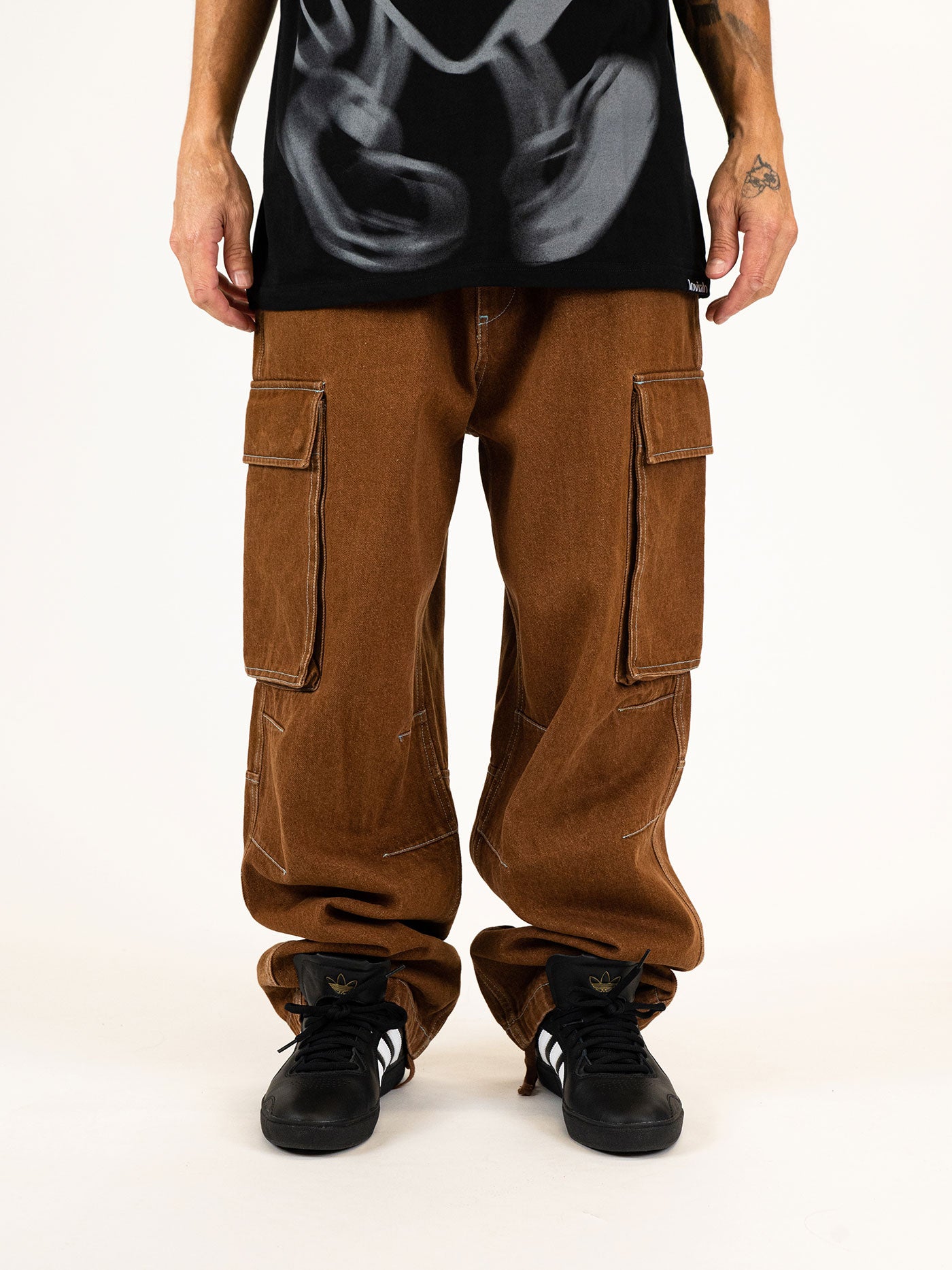 Loviah Denim Cargo Pants Fall 2023 EMPIRE