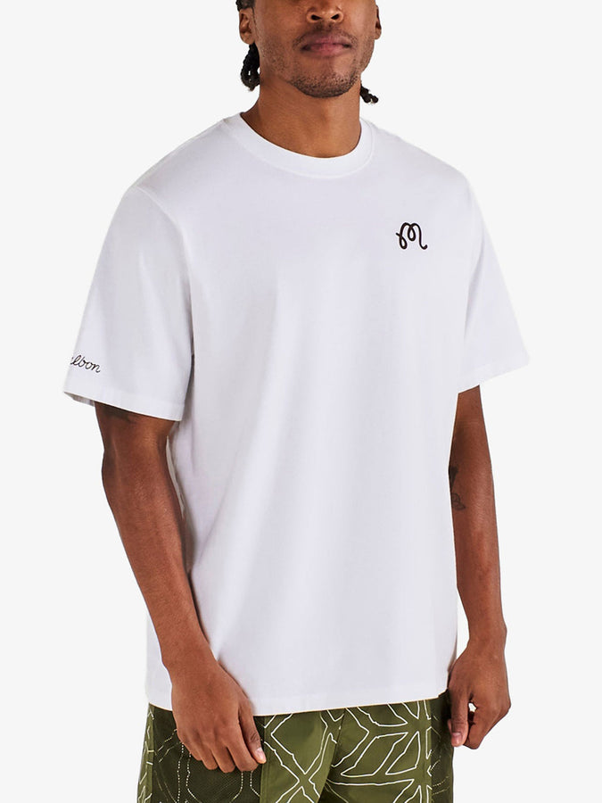 Malbon Bermuda Championship T-Shirt Spring 2026 | WHITE
