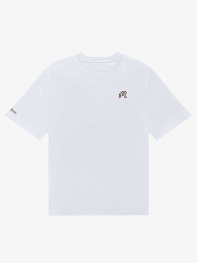 Malbon Bermuda Championship T-Shirt Spring 2026 | WHITE