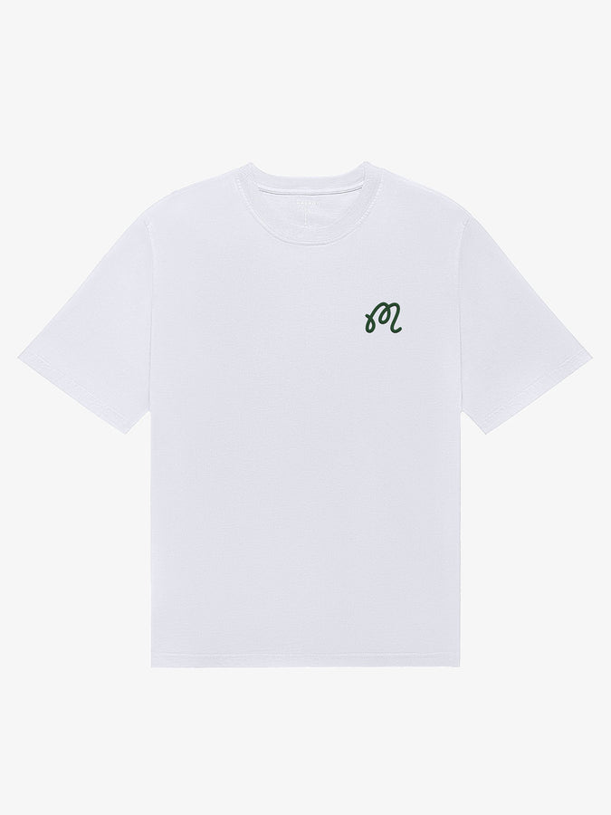 Malbon Bermuda Playa T-Shirt Summer 2026 | BRIGHT WHITE