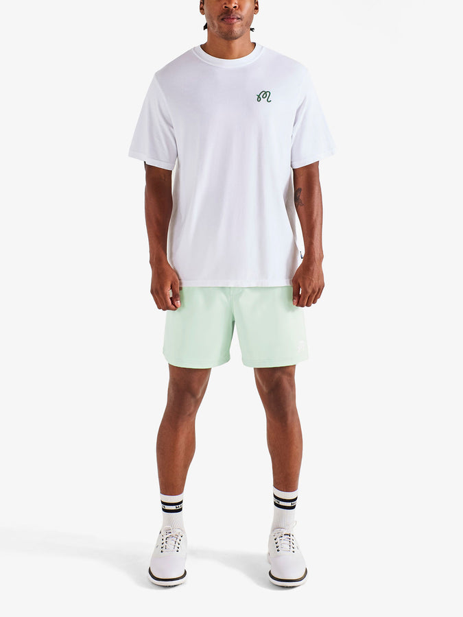 Malbon Bermuda Playa T-Shirt Summer 2026 | BRIGHT WHITE