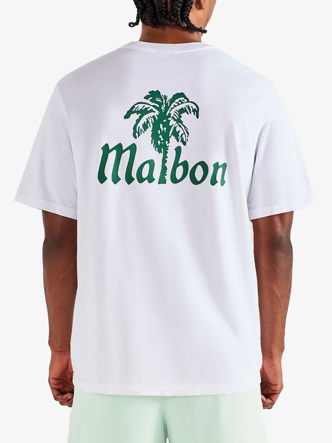 Malbon Bermuda Playa T-Shirt Summer 2026 | BRIGHT WHITE