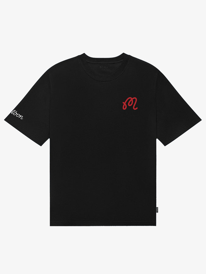 Malbon Bermuda Benchmark T-Shirt Fall 2026 | BLACK