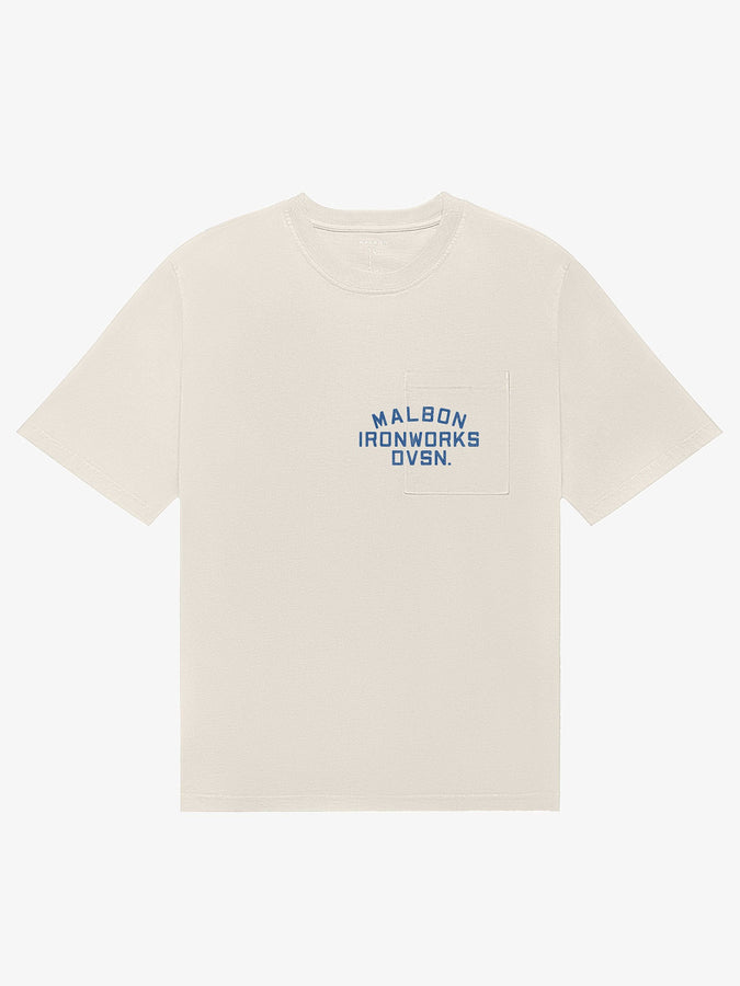 Malbon Vista Ironworks T-Shirt Fall 2026 | IVORY
