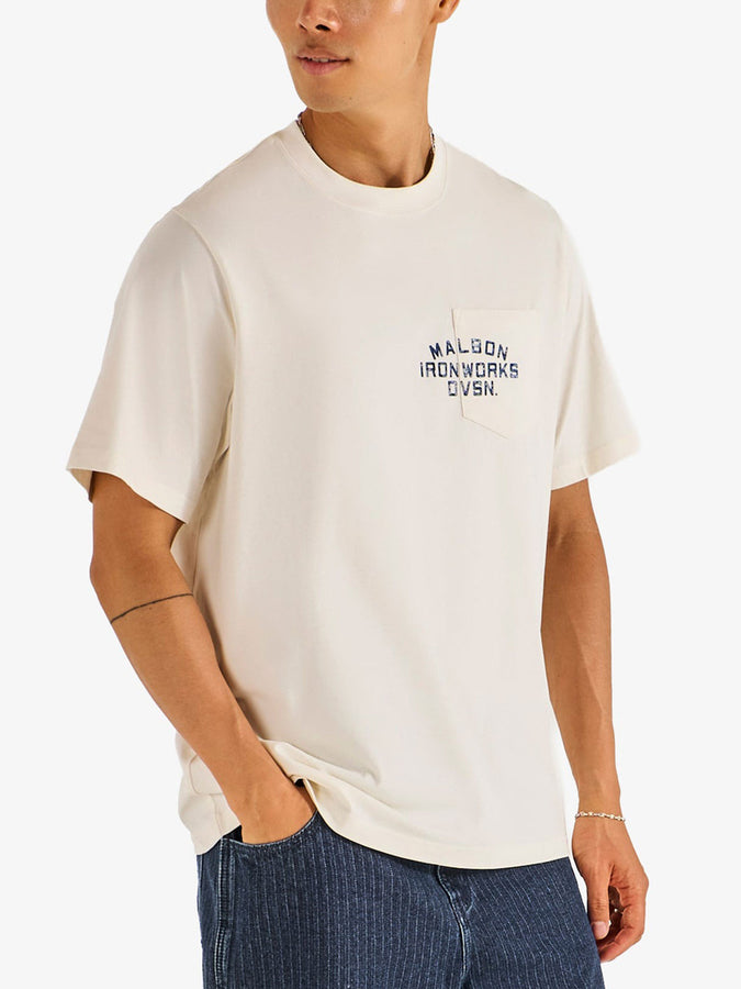 Malbon Vista Ironworks T-Shirt Fall 2026 | IVORY