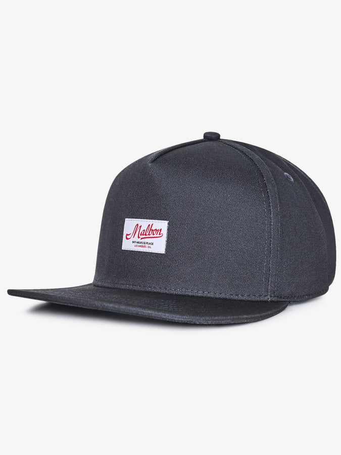 Malbon Benchmark Snapback Hat | BLUEBERRY