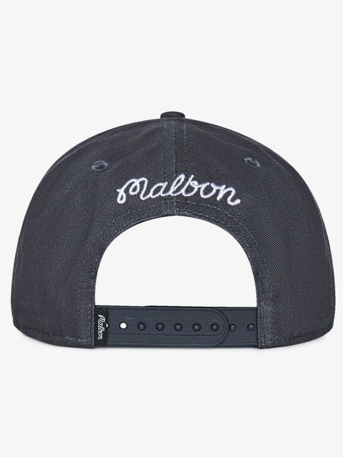 Malbon Benchmark Snapback Hat | BLUEBERRY