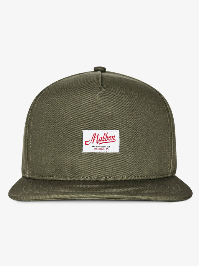 Malbon Benchmark Snapback Hat | MILITARY GREEN