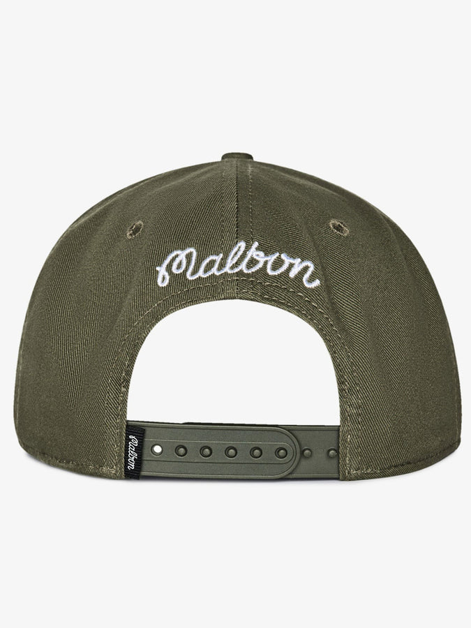 Malbon Benchmark Snapback Hat | MILITARY GREEN