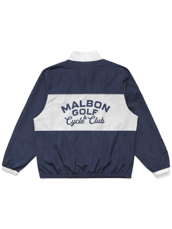 Malbon Golf Cycle Track Jacket fall 2024 EMPIRE MED NAVY NVY