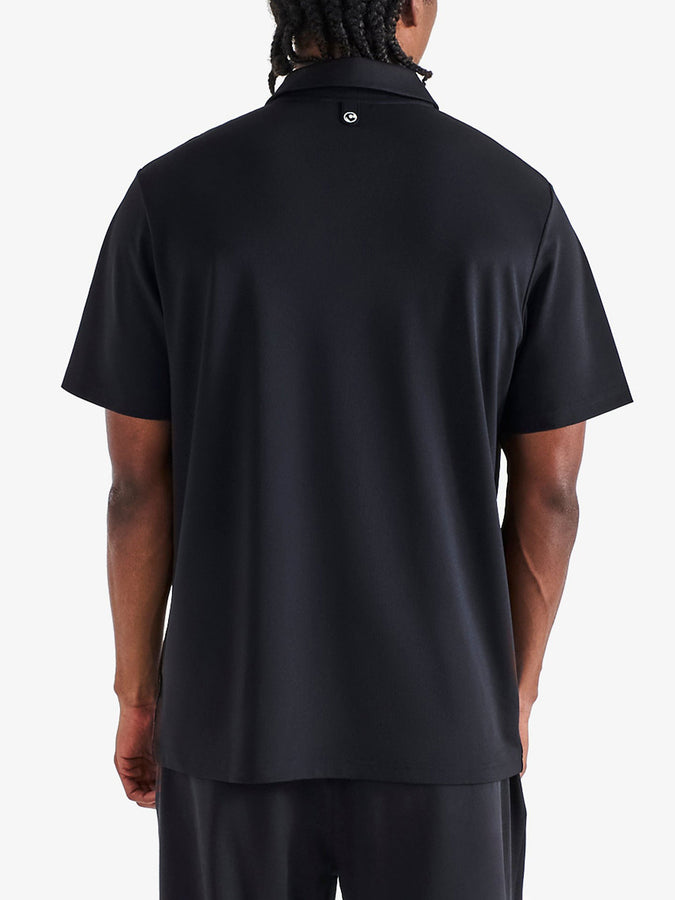 Malbon Fairway Polo Spring 2026 | BLACK