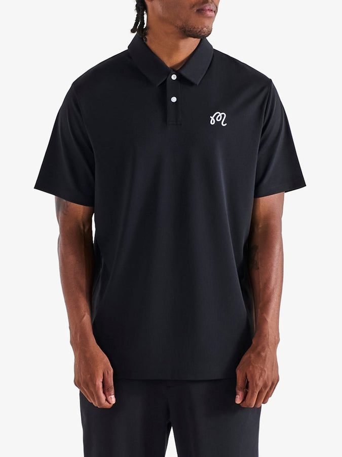 Malbon Fairway Polo Spring 2026 | BLACK