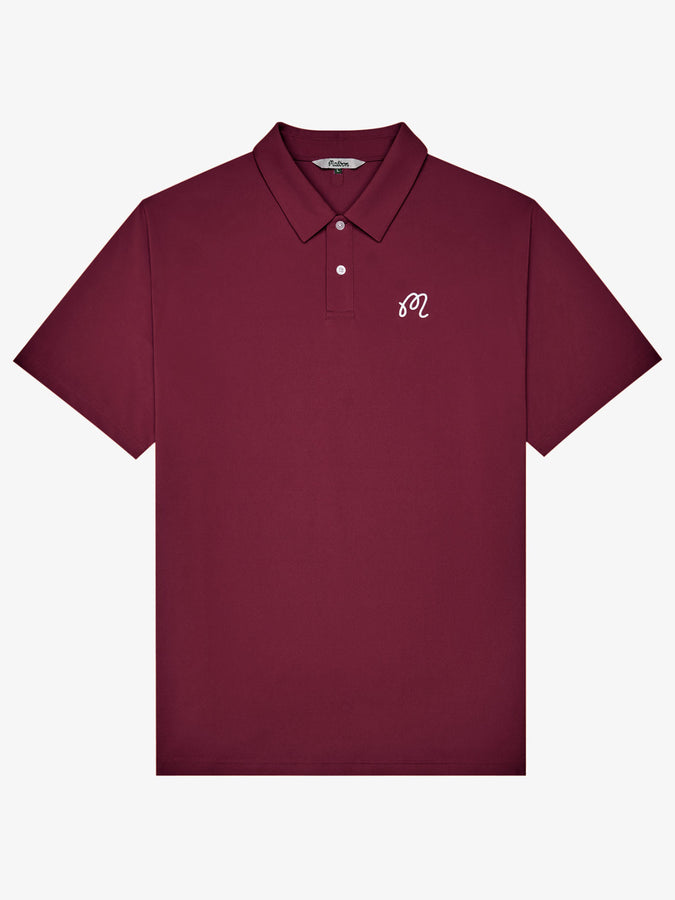 Malbon Fairway Polo Summer 2026 | RASPBERRY TRUFFLE